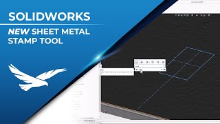 Sheet Metal Stamp Tool  What's New in SOLIDWORKS 2024