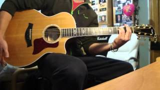 James Morrison - Coolio Featuring "Gangsta's Paradise" Guitar Acoustic cover + solo improvisation chords
