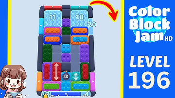 Color Block Jam Level 196 Solution Walkthrough