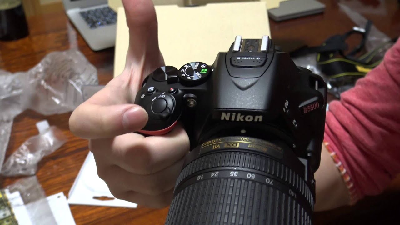 【初めての一眼レフカメラ】Nikon D5500 【開封！】