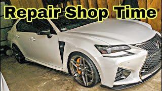 Lexus GSF Going To Body Shop For Repair - Gerber Collision