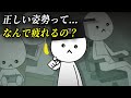 体に良い姿勢は不便なのに体に悪い姿勢は楽なのはなぜ？