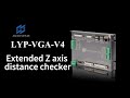 Control of the Z-axis by measuring the distance between the object and the sensor