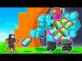 Virei um MEGA ROBÔ pra AJUDAR meus AMIGOS no MINECRAFT!