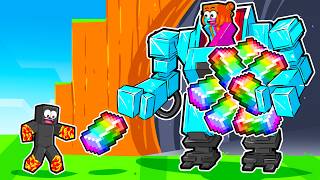 Virei um MEGA ROBÔ pra AJUDAR meus AMIGOS no MINECRAFT!