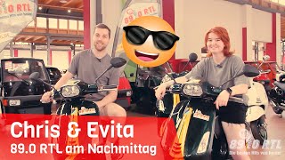 Der 89.0 RTL Vespa Flirt Guide mit Evita und Chris
