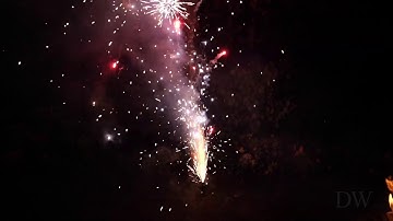 Vuurwerk in slowmotion / Firework in Slow motion