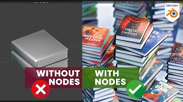 Make Infinite Books in Minutes – Blender Procedural Magic (Geo-Nodes)