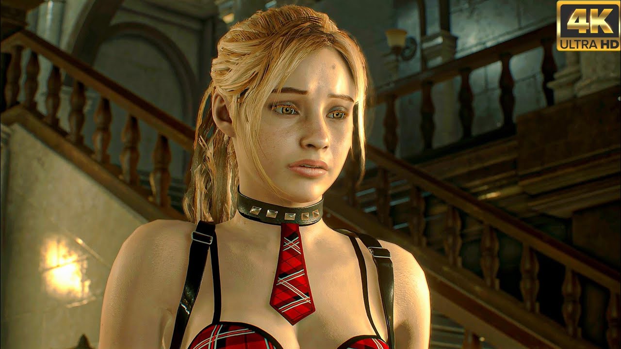 Resident Evil Remake Claire Redfield Sexy College Girl Outfit