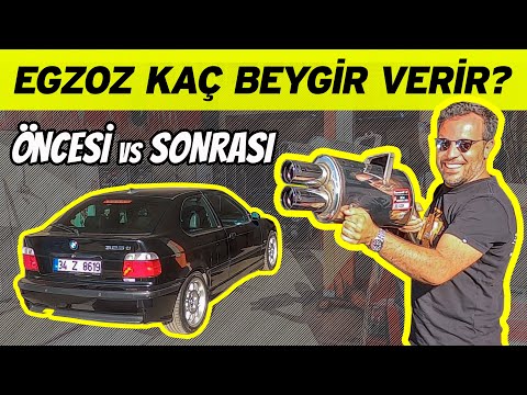 Spor egzoz arabaya güç katar mı? | BMW 323 ti Compact headers ve eksoz ile kaç beygir oldu?