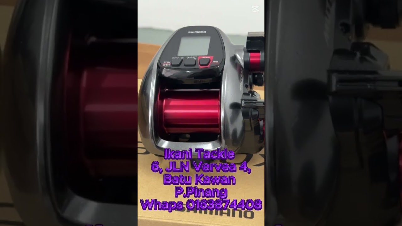 Shimano Plays 3000XP setup for jigging function good for Electric