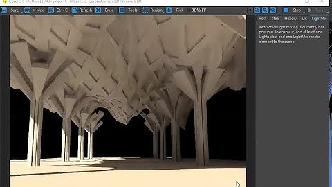 3ds Max Tutorial - Tree Columns - Deconstructive Roof Modeling