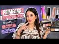 PRIMERAS IMPRESIONES 💜Maquillaje lowcost y alta gama 💄Novedades marcas nuevas