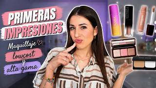 PRIMERAS IMPRESIONES 💜Maquillaje lowcost y alta gama 💄Novedades marcas nuevas