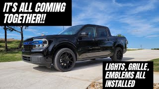 2022 Ford Maverick - Custom paint - Custom headlights and taillights - Custom emblems