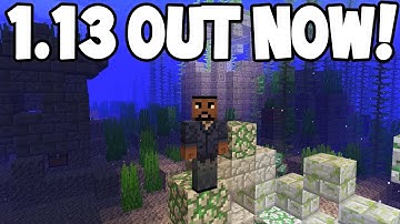 Minecraft 1.13 Update Aquatic - OUT NOW! - All Features/Changelog