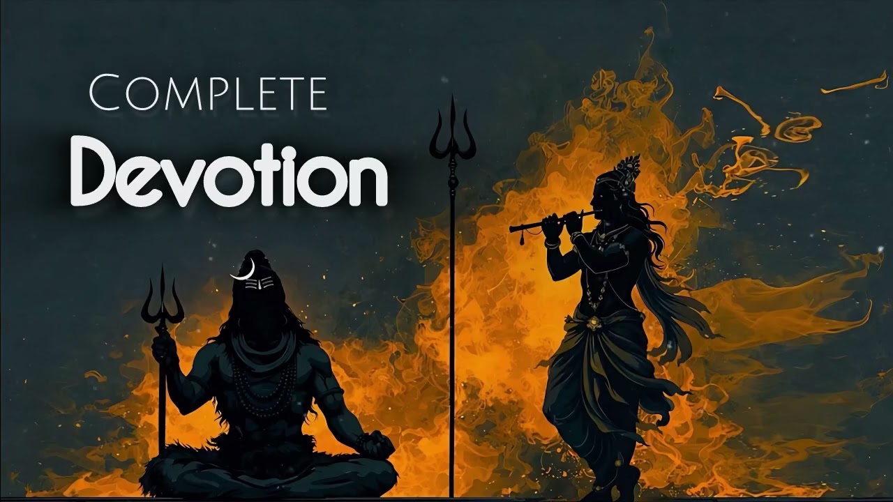 When Shiv Meets Krishna | A Soulful Meditation Mantra | Meditation chant | Aradhaka Era 