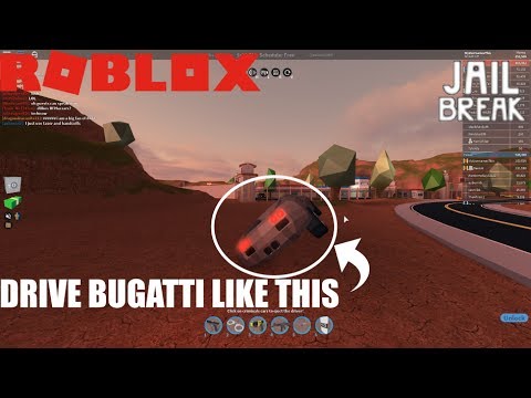 Roblox Jailbreak Drive A Bugatti On 2 Wheels Glitch Youtube - roblox jailbreak bugatti glitch