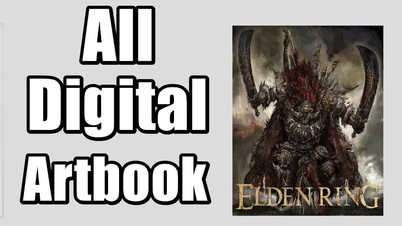 Elden Ring - All Digital Artbook 