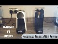 Magimix Vs Krups Nespresso Machine Essenza Mini Review | Which is best?