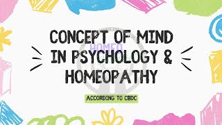 Concept Of Mind In Psychology Homeopathy Cbdc