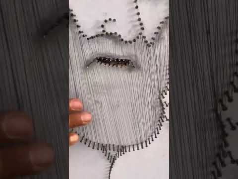 رسم صوره سيد علي السيستاني بطريقه مختلفه عله الخشب اكسبلور شور لايك