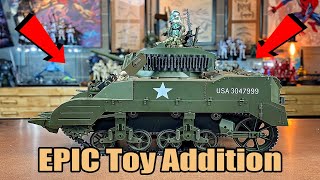 Carro Armato Radiocomandato 1:6 M5 Stuart – 21st Century Toys – Usato Con Lanciamissili - Foto 3