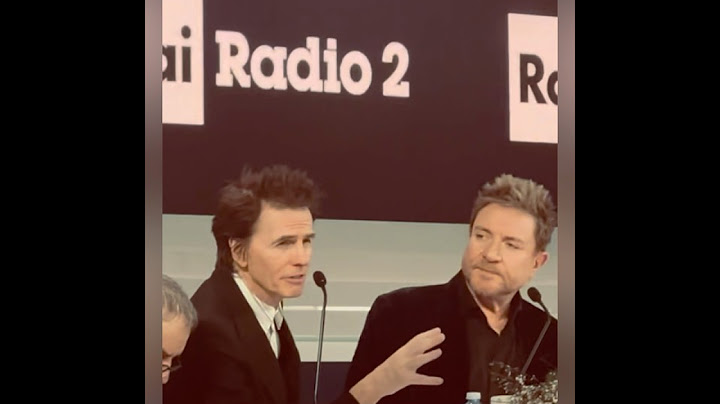 “We love the music we make together”  Sanremo press conference with Duran Duran.