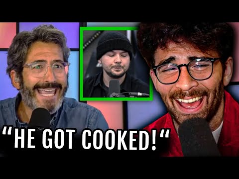 Thumbnail for Tim Pool and Friends Get DISMANTLED by Sam Seder | Hasanabi reacts