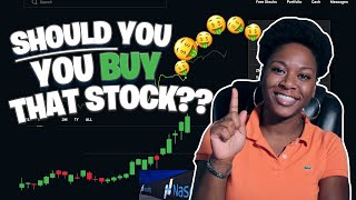 Should I Buy That Stock?  A Guide to Buying Low and Selling High