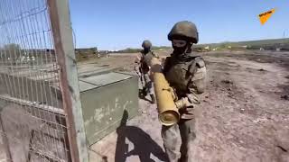 Russian forces capture a large cache of NATO weapons