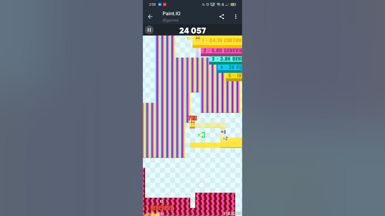 paint.io game telegram how to score more YouTube
