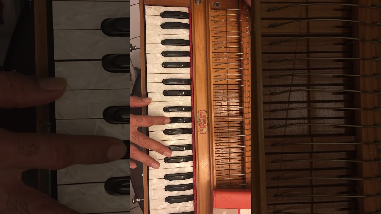 Baz Amadi ay jan e man/harmonium tutorial