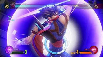 MARVEL VS. CAPCOM: INFINITE Strider B and B combo