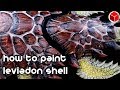 How To Paint an Akhelian Leviadon Shell for Idoneth Deepkin