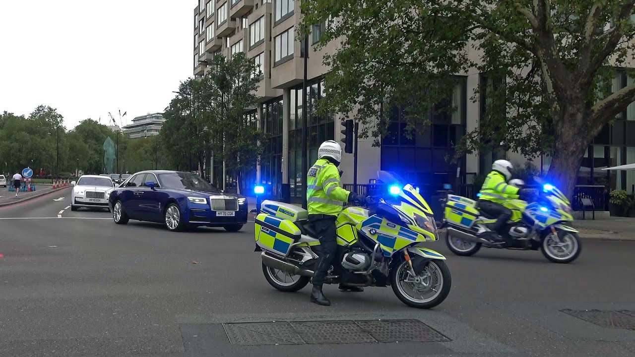 How Royalty \u0026 VIPs are escorted around London by police 👑