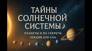 видео: 🎬 «Тайны Солнечной системы 🌙 Планеты и их секреты | Лекция для сна» 👇 картинка: 🎬 «Тайны Солнечной системы 🌙 Планеты и их секреты | Лекция для сна» 👇