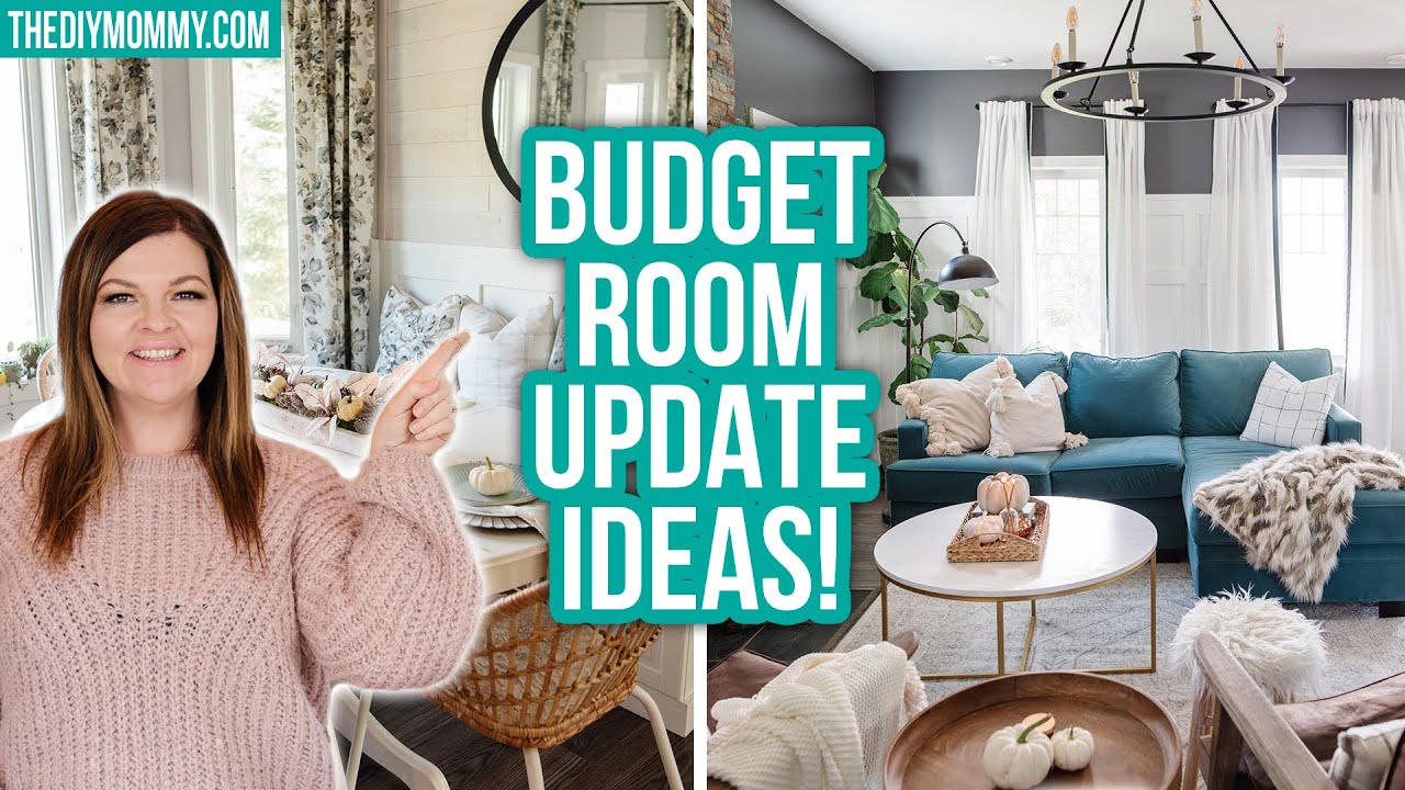 10 home decor tips to update a room on a budget... without ...