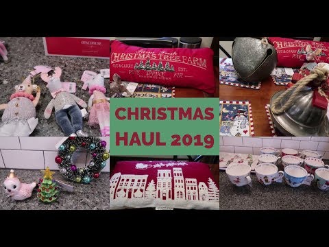 Christmas Decor Haul 2019 Home Goods Target Meijer Youtube