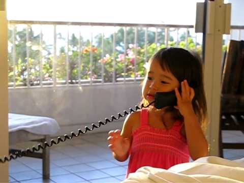 Imitating Mom on the Phone Part 1