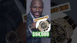 Floyd Mayweather shows off multi-million dollar watch collection