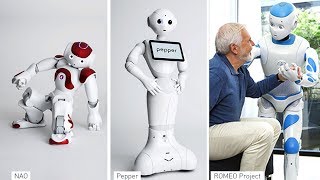 3 Cool Humanoid Robots From Softbank Robotics ||  Romeo, Nao & Pepper Robot.