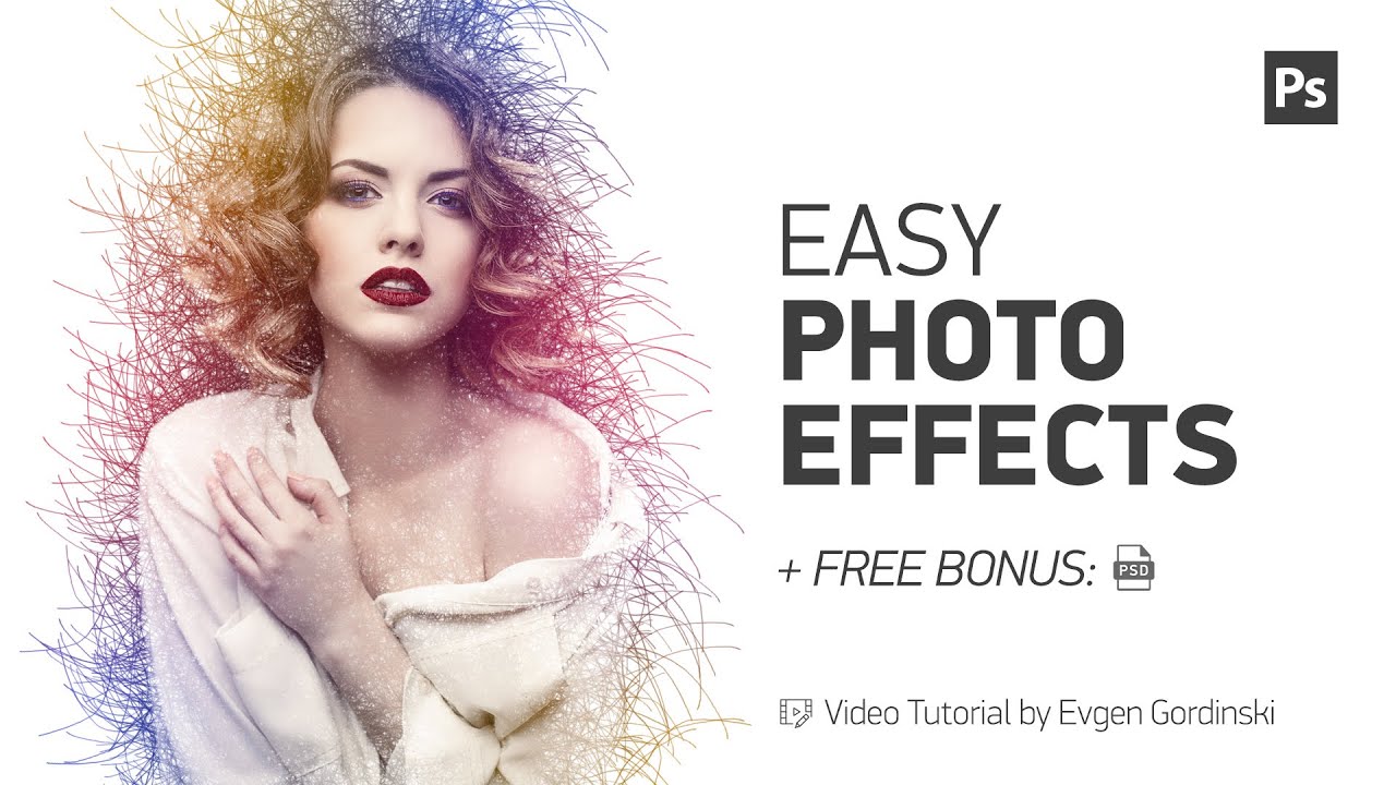 Easy Photo Effect FREE Psd Photoshop Tutorial YouTube Easy Photo Effect FREE Psd Photoshop Tutorial YouTube