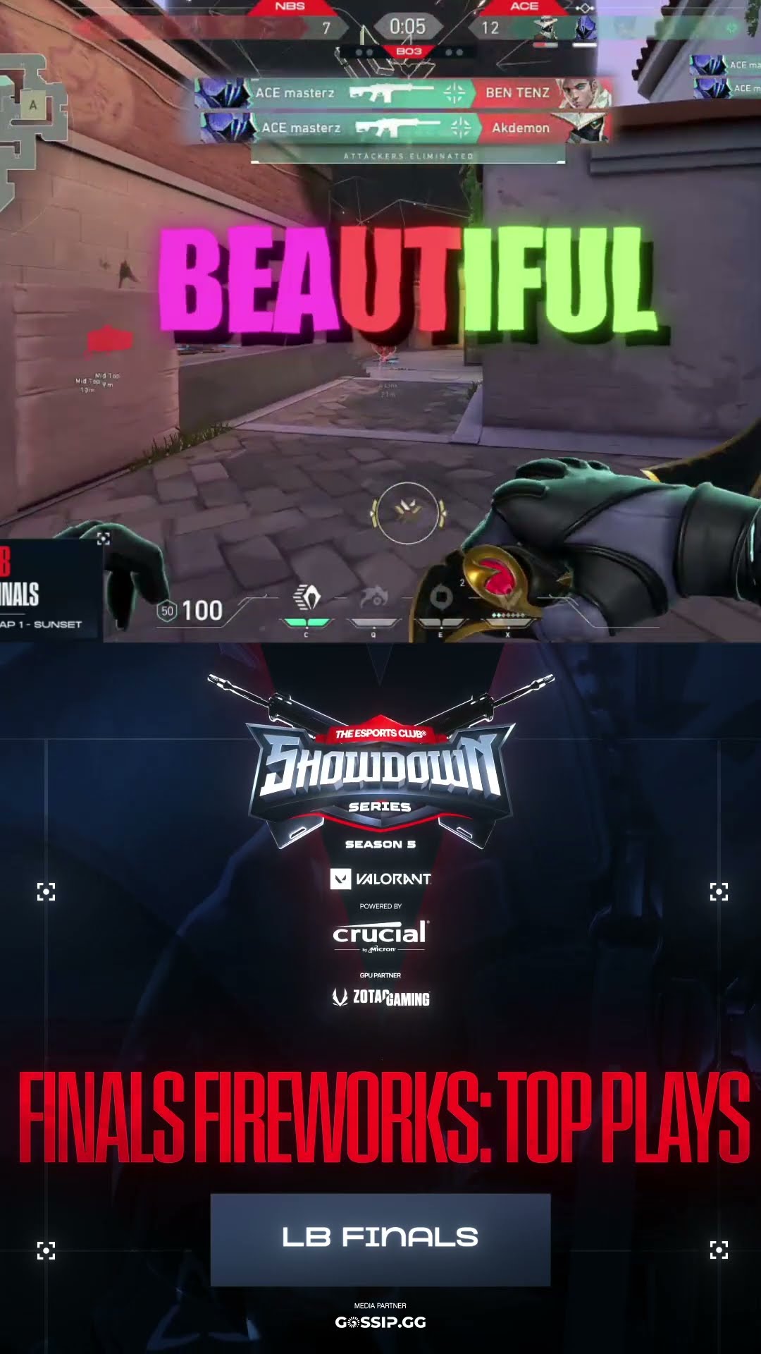 Lower Bracket Finals Highlights | TEC Showdown Series S5