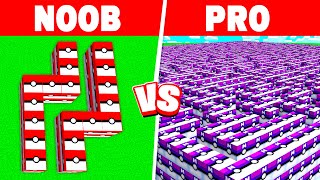 NOOB vs PRO: PIXELMON LUCKY BLOCK MAZE! (Minecraft)