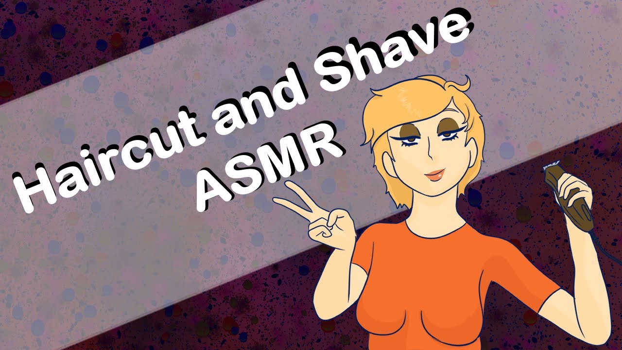 ASMR Men's Haircut and Shave YouTube