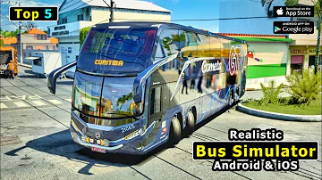 Top 5 Realistic Bus Simulator Games For Android iOS 2024 | Part 3