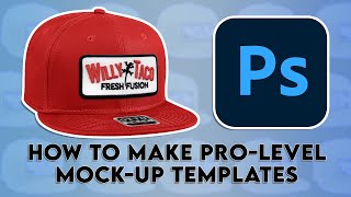 How to create hat mock-up templates with pro results