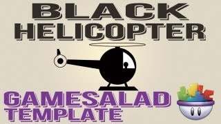 Gamesalad - Black Helicopter Template screenshot 4