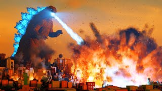 Realistic GODZILLA Destruction 😱 Teardown